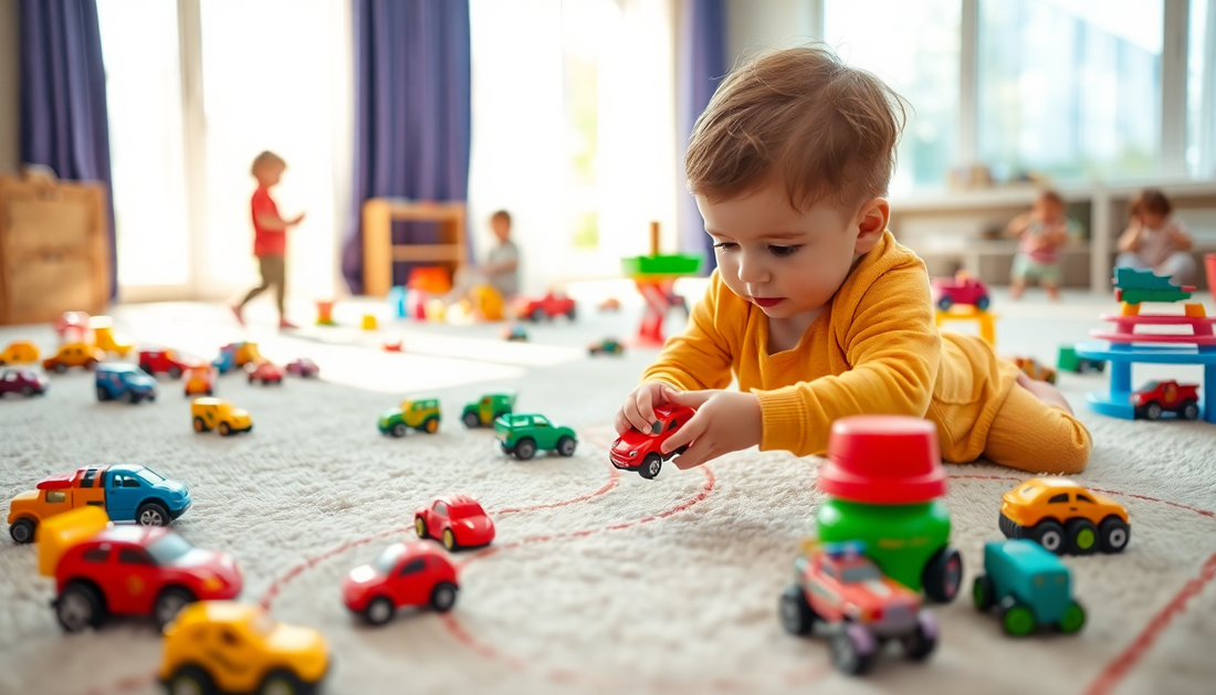Comment les petites voitures aident les enfants à développer leur motricité